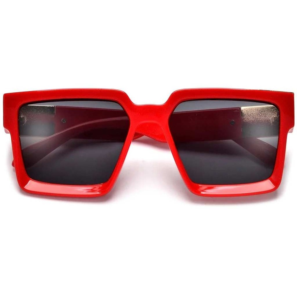 Classic Unisex Red Framed Sunglasses RED UV400, *NEW* FREE Shipping Gafas Lentes